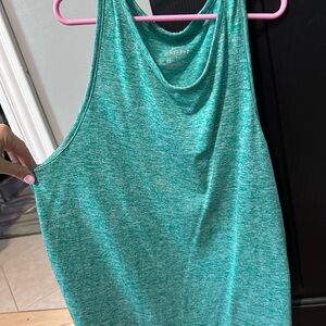 Women's teal Nike Athletic Tank Top